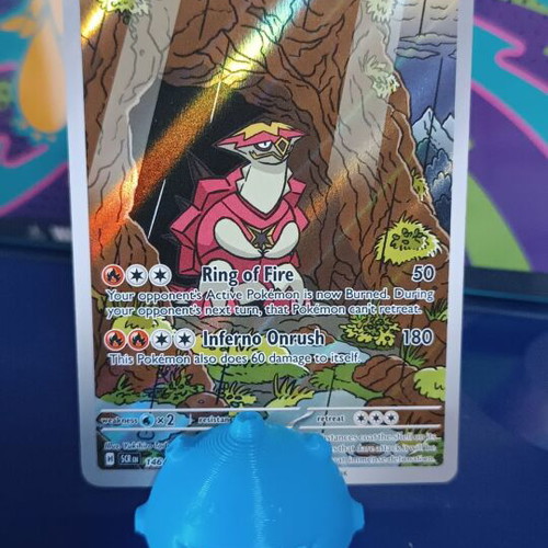 Turtonator 146/142 Illustration Rare (IR) Scarlet & Violet Near Mint
