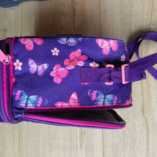 Must lunch bag used with butterflies