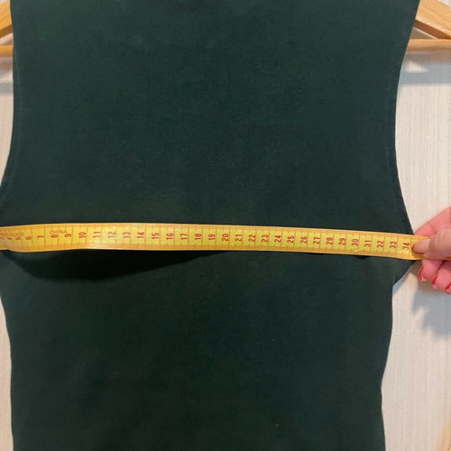 Zara green top like new, size M