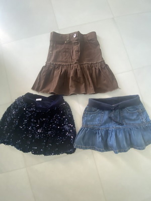 Short skirts like new for 10 years old