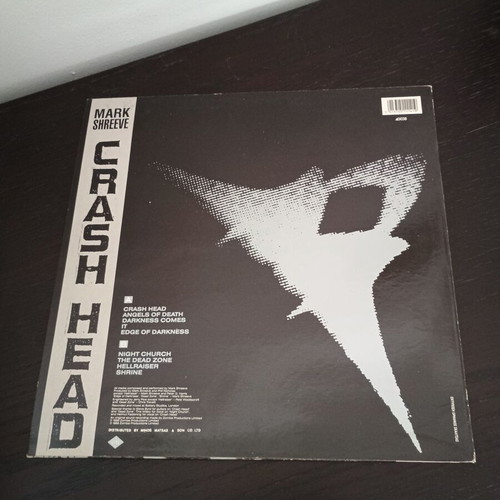 Mark Shreeve Crash Head vinyl record new, rock