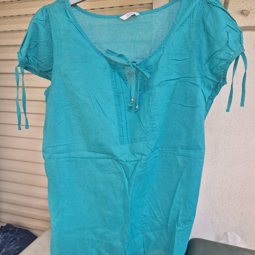 Marks & Spencer beach tunic like new, turquoise, size XXXL