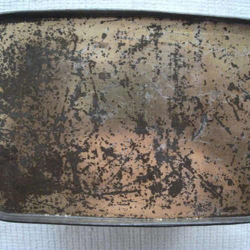 Quacker Celyon Tea metal box used with wear