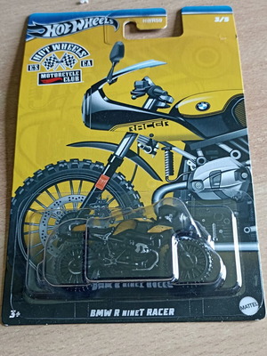 Hot Wheels BMW R nineT Racer 2017 1:64 silver series sealed