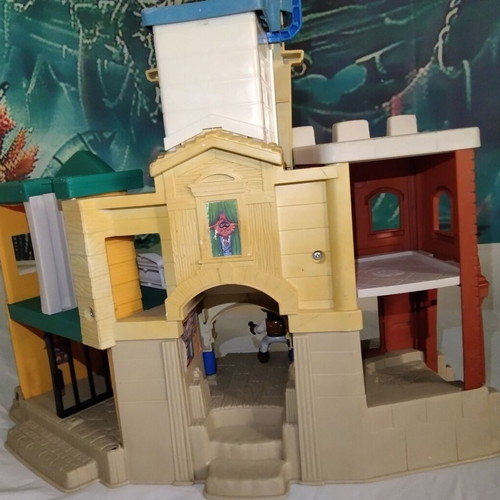 Fisher-Price Great Adventures Wild Western Town playset with 2 figures, 1996