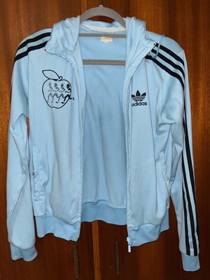 Adidas kids jacket like new, size 128 cm for ages 8-11