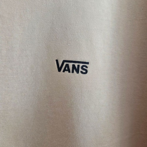 Vans light brown classic fit t-shirt L