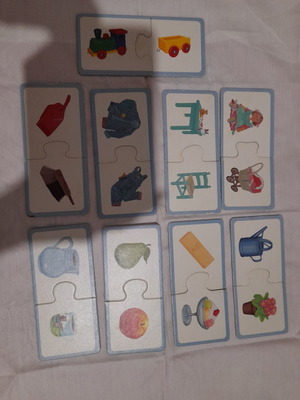 Matching game used, educational