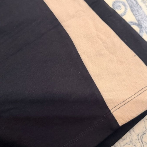 Bermuda shorts new, pack of 2, black and beige, with inner leggings