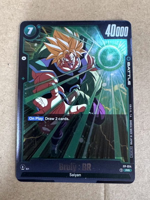 Dragon Ball Card Game Broly BR FP-014 promo foil like new