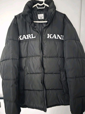 Puffer μπουφάν Karl Kani μαύρο XL σαν καινούργιο
