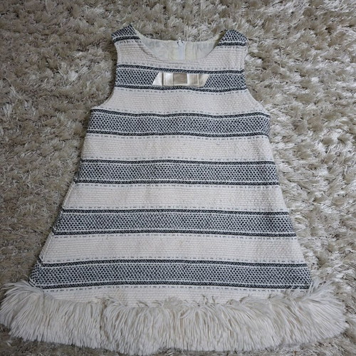Gelato dress for 6-year-old girl like new, gray and beige