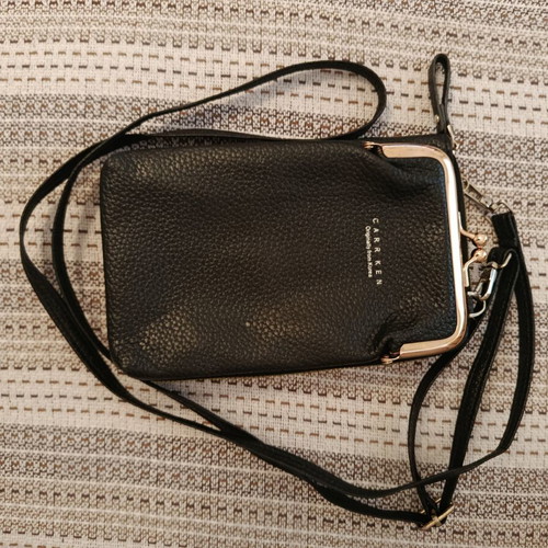 Wallet crossbody bag black like new