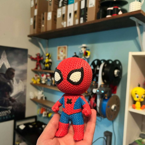 Spiderman 3d printed figure new
