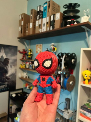 Spiderman 3d printed figure new