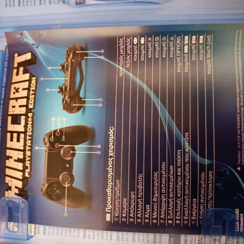 Minecraft PS4 slightly used
