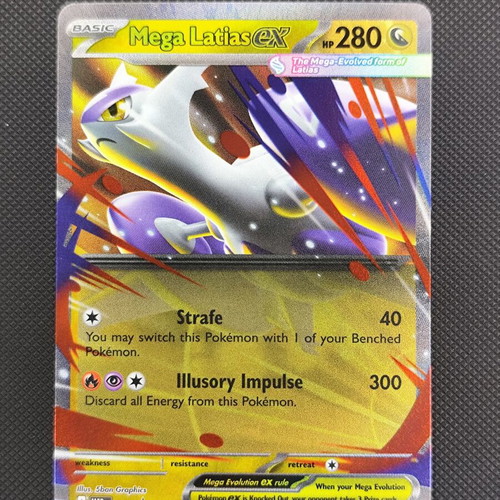 Pokemon Card Mega Latias EX MEP 011 promo new