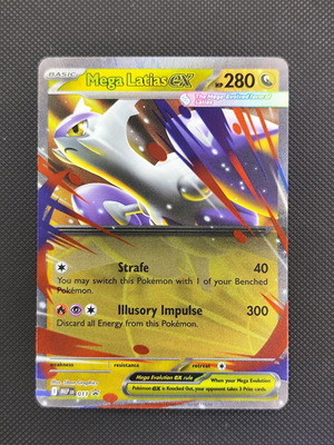 Pokemon Card Mega Latias EX MEP 011 promo new
