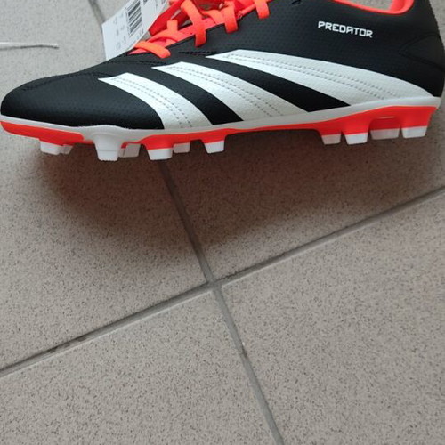 Adidas Predator Club FxG football shoes new, size 44.5, black