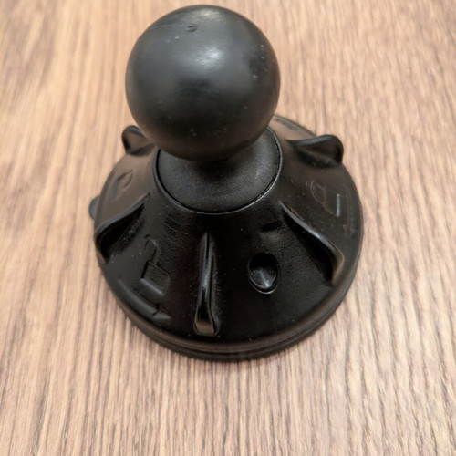 Ram Twist-Lock Ball Mount Suction Cup with Rotating Lock B Size 1"