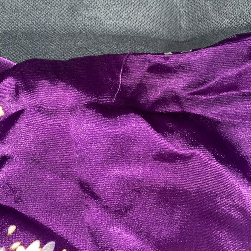 Traditional Thai kimono like new, purple, size XS