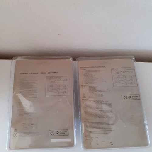 Electronic handheld card games new, set of 2