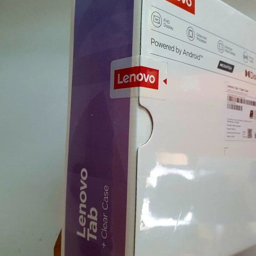 Lenovo Tab 10.1 4GB/64GB Luna Grey tablet with Clear Case
