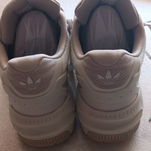 Adidas beige athletic shoes size 46