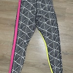 Puma leggings white and black size M