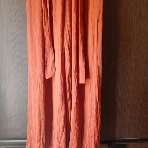 Zara women's jumpsuit like new, brown orange, size XL