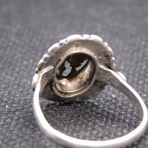 Silver-gold ring Rhodian style 1950-1960