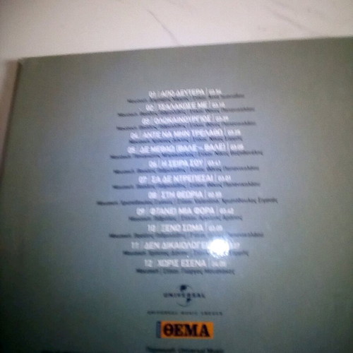 Panos Kiamos OloKainourgios CD like new