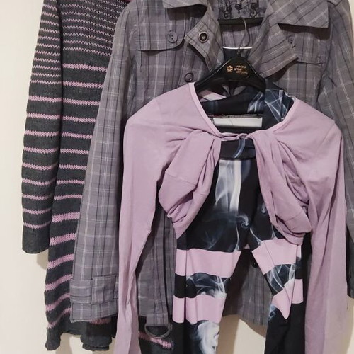 Women's clothing set used capartina-blouse dress-leggings-blouse