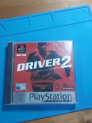 Driver 2 for PlayStation 1 like new, two discs with box
