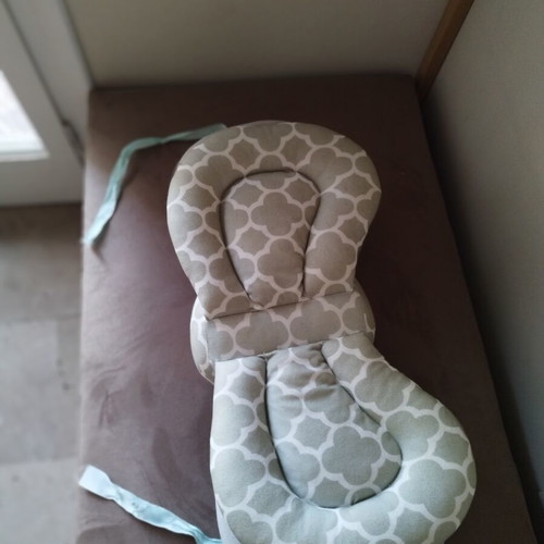 Nursing pillow with adjustable height, like new, gray
