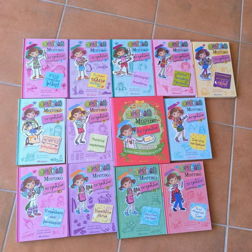 Olivia Secret Notebook like new, set of 13 books