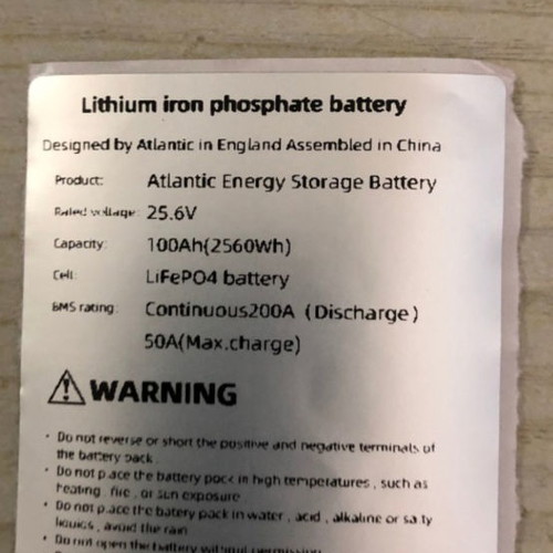 Solar lifepo4 lithium batteries A-Grade new for power wall
