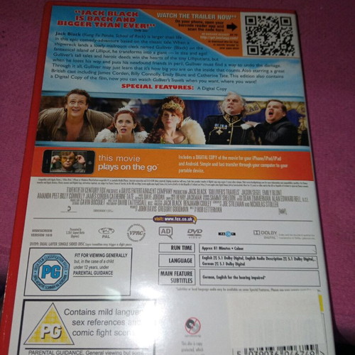 Gulliver's Travels DVD like new with English subtitles