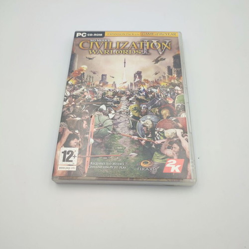 Civilization 4 IV Warlords PC like new