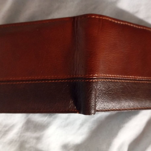 Vera Pelle wallets used, pack of 2, brown and purple