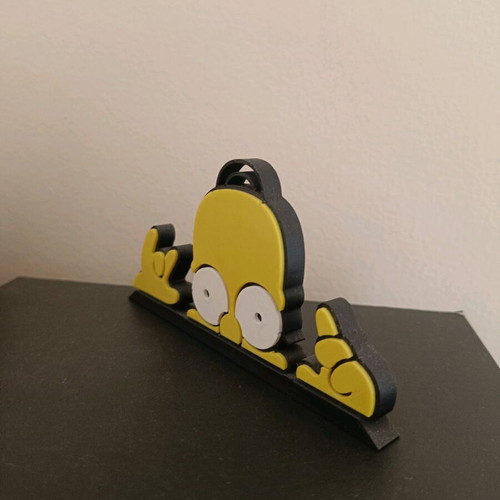 Homer Simpson figure 3d printing new, PLA material