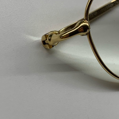 Cartier 18K eyeglasses used, gold color