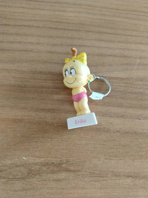 Erika keychain small plastic used