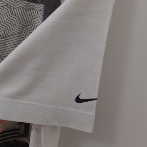 Nike t-shirt used, size M, white and grey