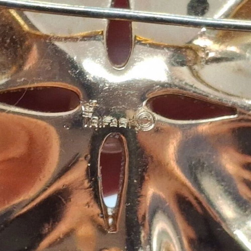 Vintage Trifari Flower Brooch μεταχειρισμένη