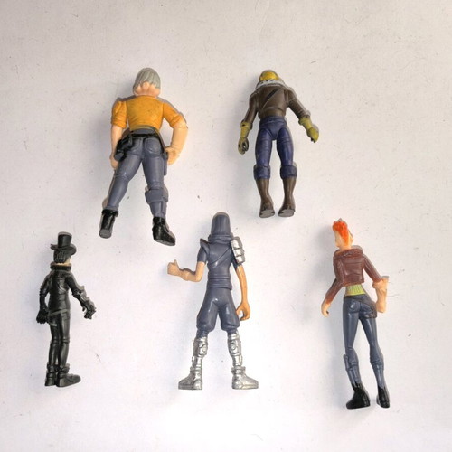 Fortnite figures used, pack of 5 pieces