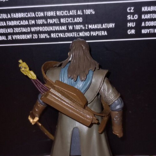 Kili the Dawrf The Hobbit figure used, missing bow