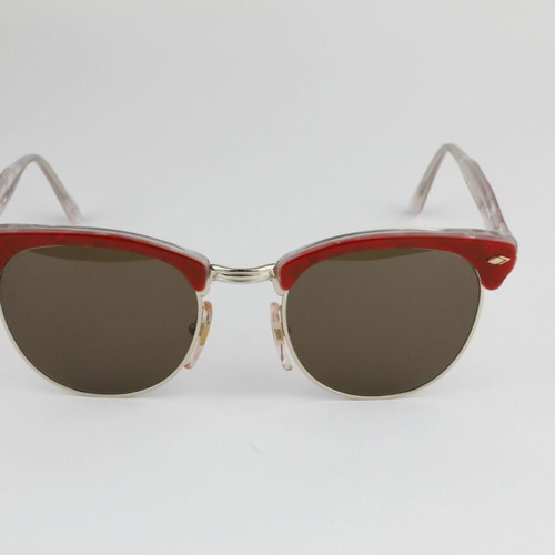 Robert la Roche sunglasses new vintage 80s red and gold