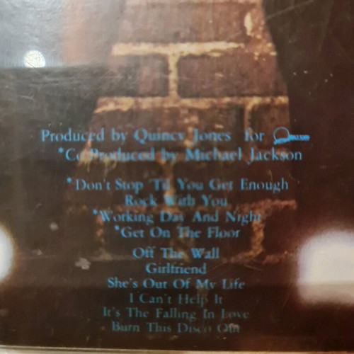 Michael Jackson Off The Wall CD παλιά έκδοση σε άριστη κατάσταση