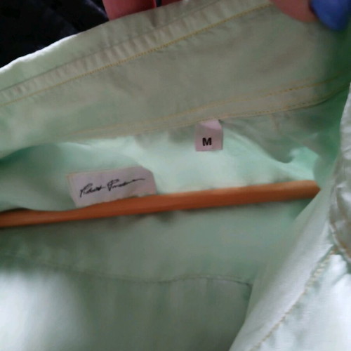 Robert Friedman silk shirt mint color size M like new